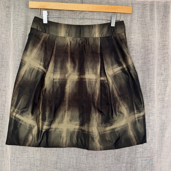 LAMB bubble skirt by Gwen Stefani Fall 2007 RARE black & gold Medium mid-thigh - Picture 3 of 8